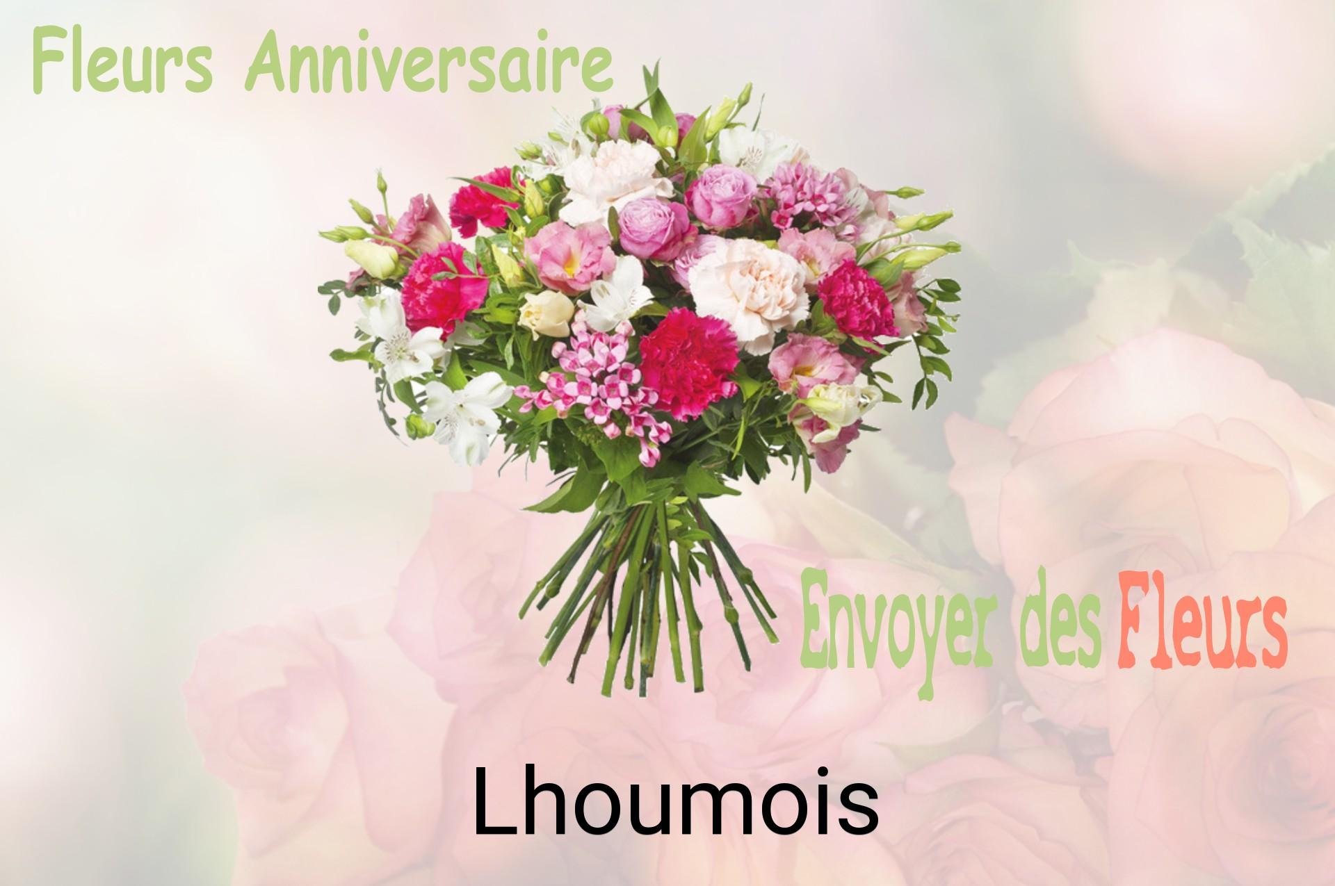 Bouquet de fleurs d’anniversaire livré à Lhoumois